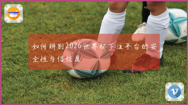 如何辨别2026世界杯下注平台的安全性与信任度