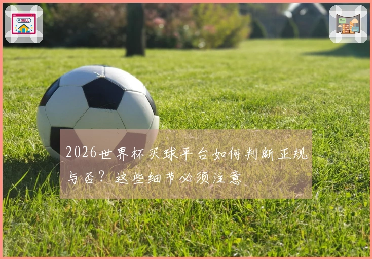 2026世界杯买球平台如何判断正规与否？这些细节必须注意