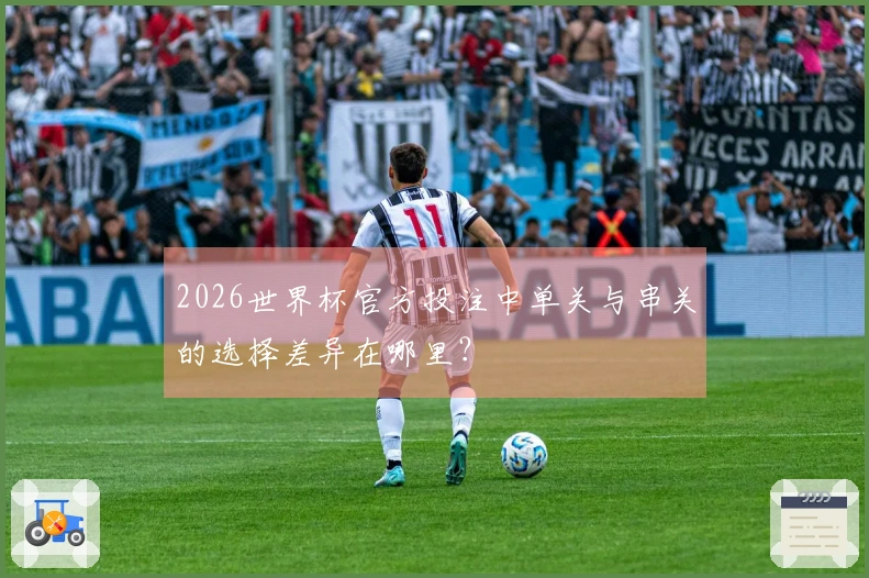 2026世界杯官方投注中单关与串关的选择差异在哪里？